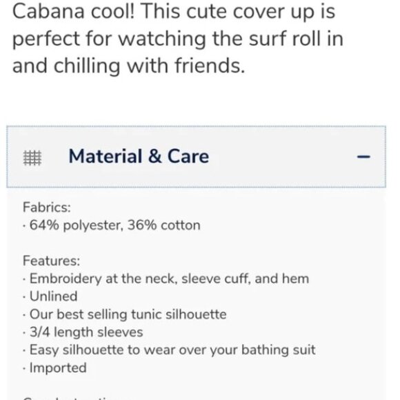 Vineyard Vines Tunic Cover Up Womens Navy Blue Linear Whale Tail Burnout Medium - Picture 8 of 9